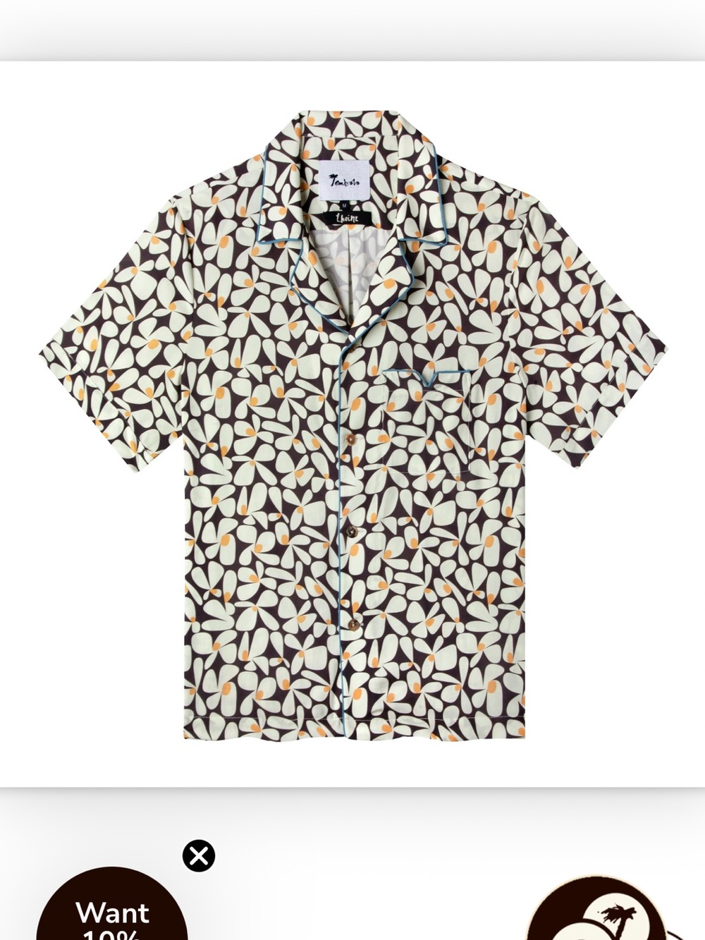 Tombolo Sunny Disposition Shirt (Retired/Rare) Size Medium